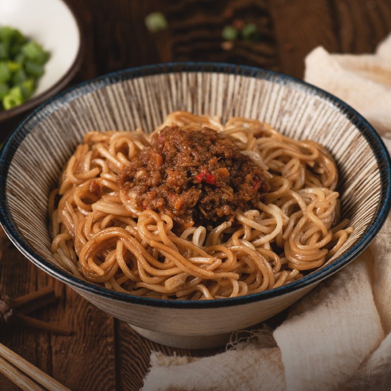 [Good Food] Hong Kong Style XO Sauce Dry Noodles (135g/serving) - บะหมี่ - วัสดุอื่นๆ สีกากี