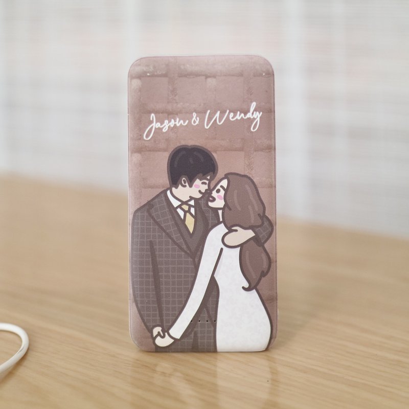 [Valentine's Day Gift Customized Like Face Painting] Add-on Purchase - Couple Charger - ที่ชาร์จ - พลาสติก หลากหลายสี