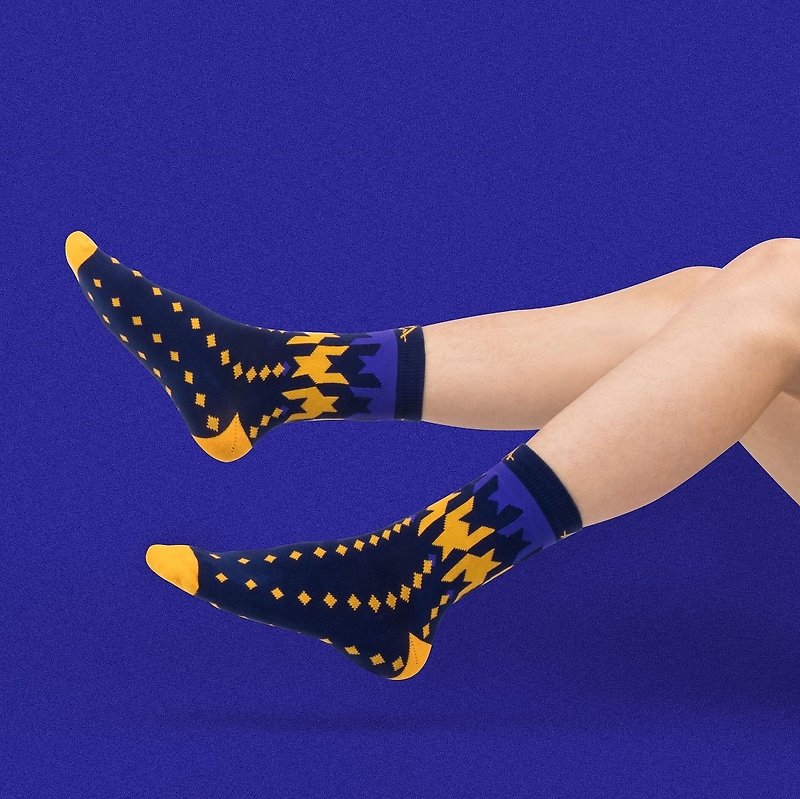 【Neo-classic Collection】Old Fashioned Sports Socks - Socks - Cotton & Hemp Multicolor