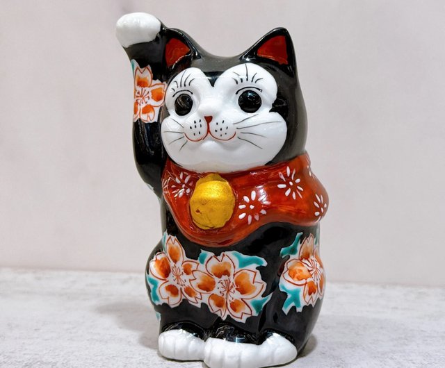 九谷焼　招き猫 九谷焼招き猫 | 九谷焼ゴールデンサンマオ 5.5号 - ショップ