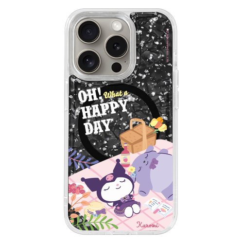 LANI's 風格防摔手機殼 酷洛米-微醺星空 黑珍珠 iPhone 15 14 13 Pro Max 手機防摔殼