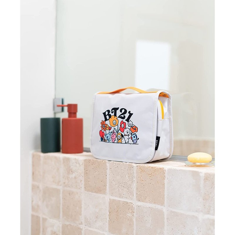 【BT21】Travel special cosmetic bag/TATA/SHOKY/CHIMMY - Toiletry Bags & Pouches - Polyester Multicolor