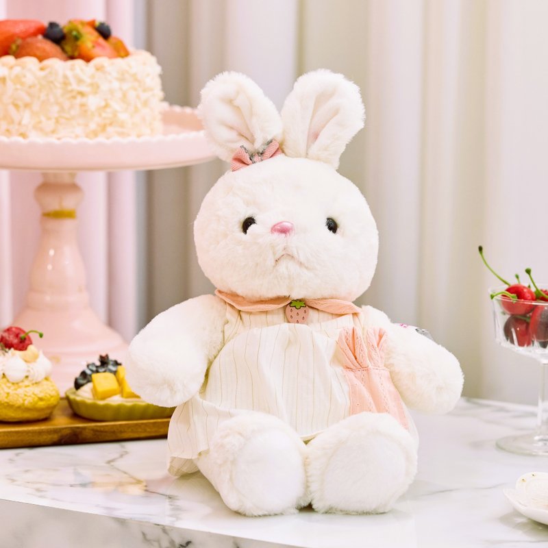 CANDY BEAR 情侣兔 女生款 35cm - 公仔/玩偶 - 聚酯纖維 粉紅色