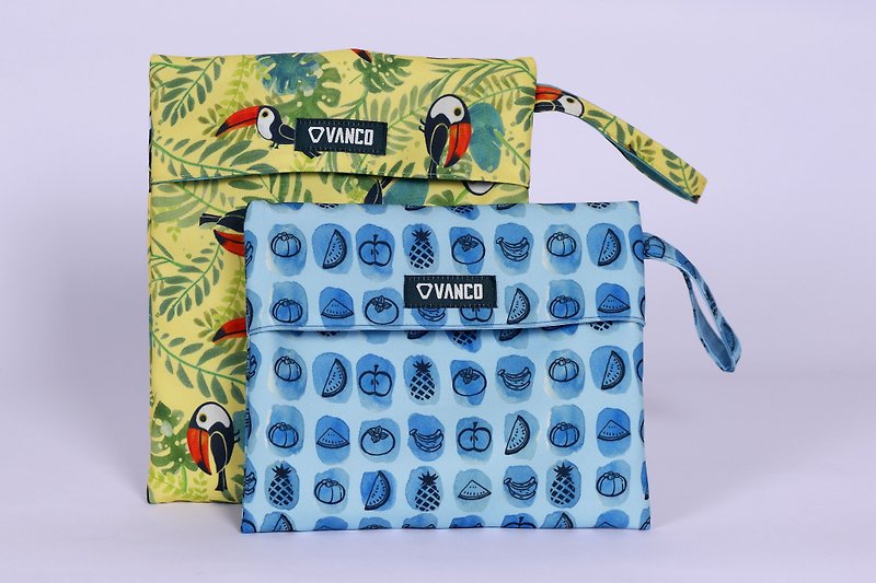 VANCO Vanger pure cotton eco-friendly light food bag, food bag (M size) - Lunch Boxes - Eco-Friendly Materials 