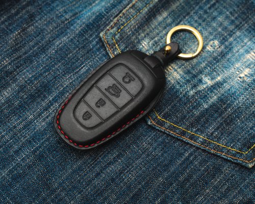 TTP leathers 波賽頓手工皮件 現代 Hyundai TucsonL Kona Ioniq 5 山土匪 汽車 鑰匙包 車鑰匙