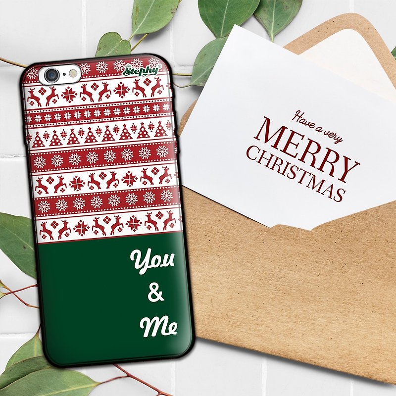 "A different kind of Christmas" custom mobile phone case - Phone Cases - Eco-Friendly Materials 