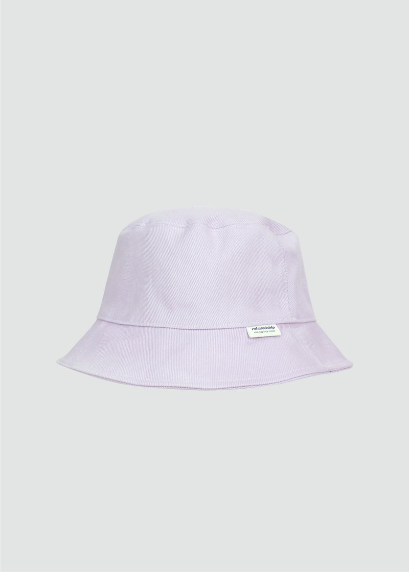 Cotton & Hemp Hats & Caps Purple - Short brim fisherman hat-lavender
