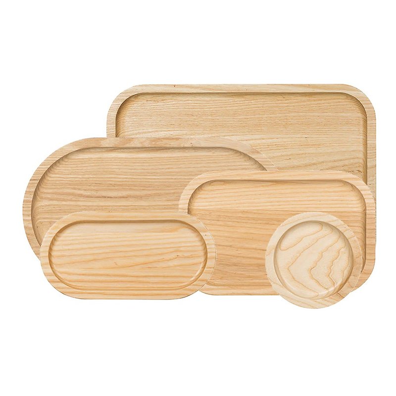LOVERAMICS | Er-go! system generous series-wooden tray (various options) - Serving Trays & Cutting Boards - Wood Brown