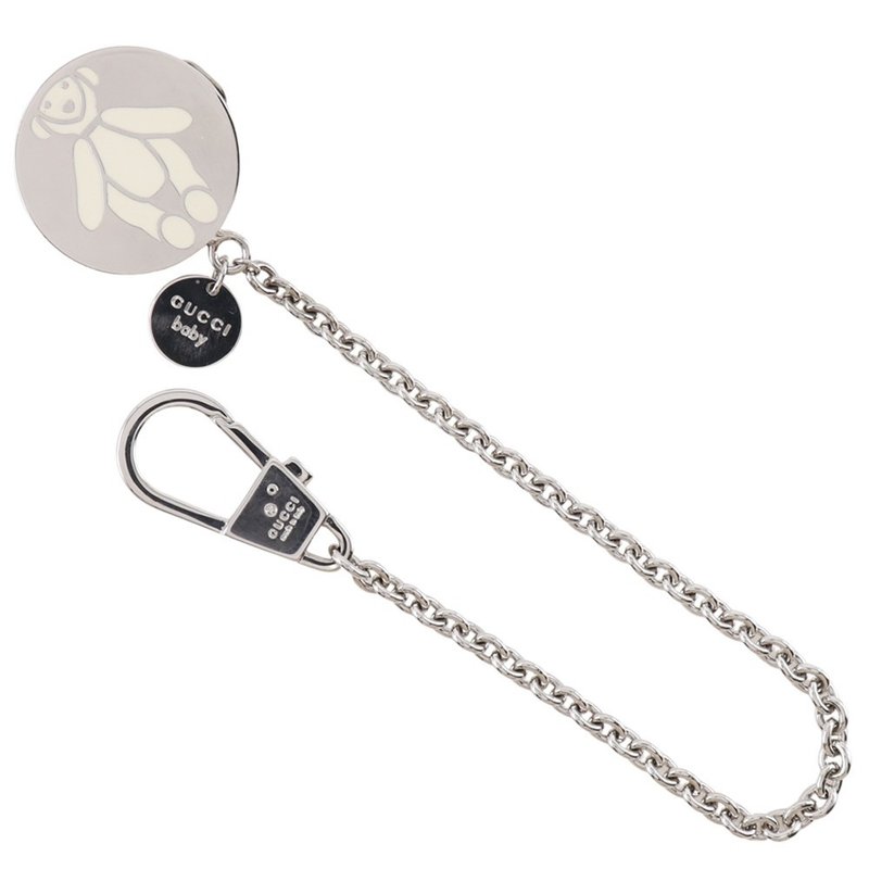 【日本直送】グッチ GUCCI baby キーホルダー クリップ付きチェーン 金属製 シルバー レディース【中古】 - 鑰匙圈/鑰匙包 - 其他金屬 銀色