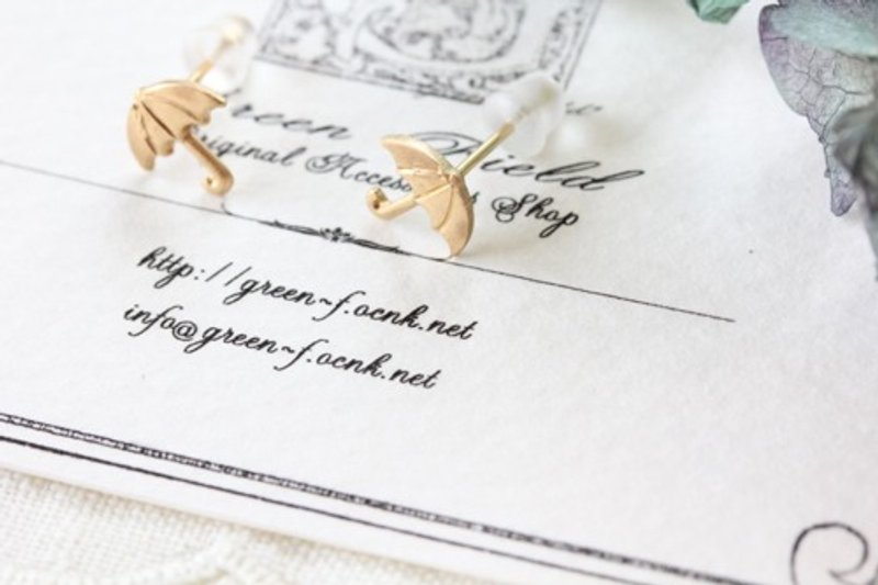 umbrella piercing - ต่างหู - โลหะ 