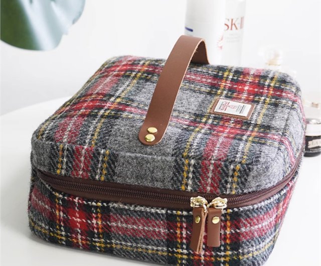 Harris tweed best sale cosmetic bag