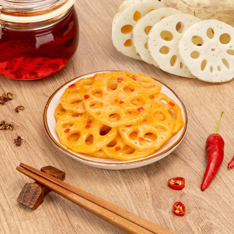椒香蓮藕200G-全素 - 料理包/調理包 - 新鮮食材 