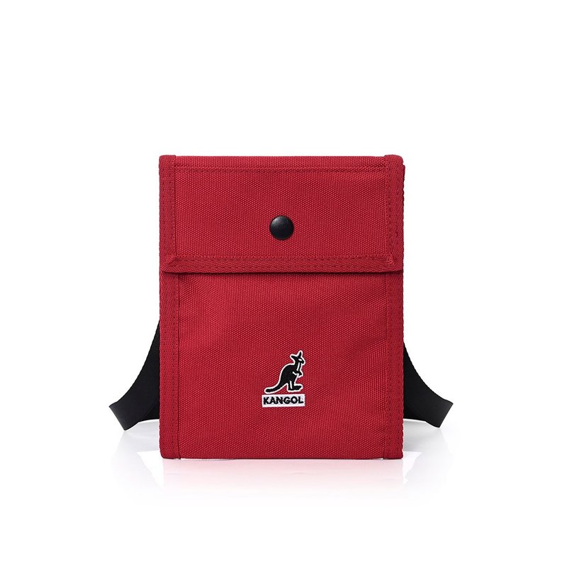 KANGOL Kangaroo Multifunctional Cell Phone Bag-Red - Messenger Bags & Sling Bags - Polyester 