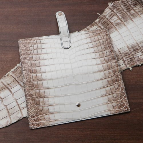 Crocodile Card Holder #10.5 ( Himalayan )