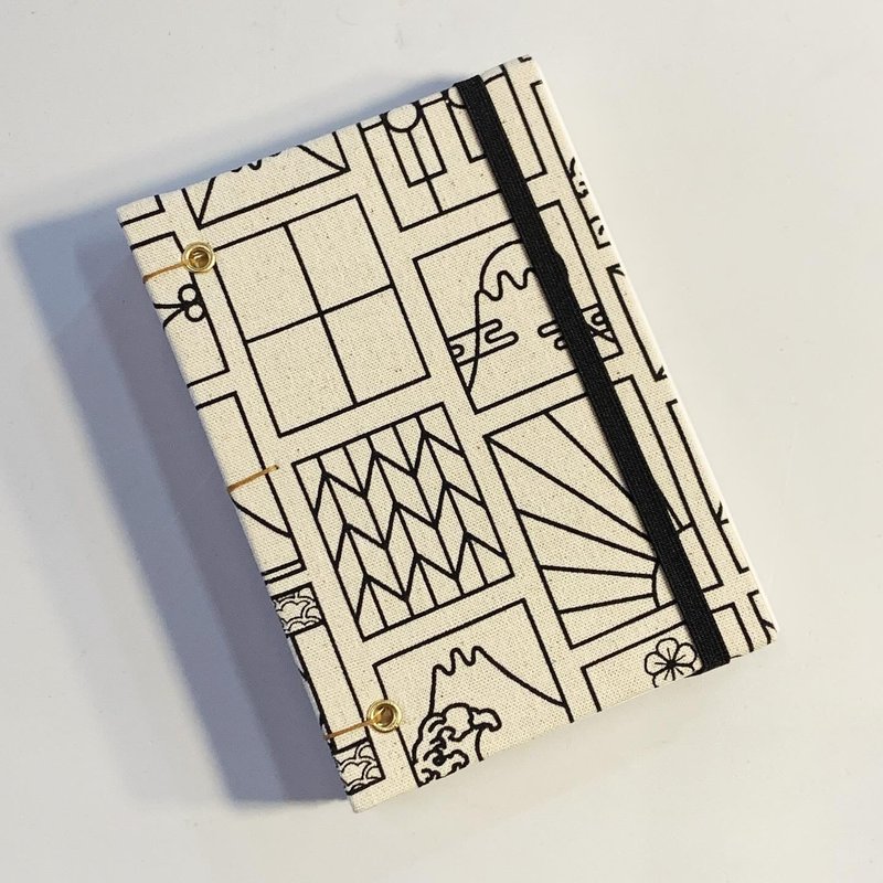 Windows Landscape - A6 Handmade Journal Book - สมุดบันทึก/สมุดปฏิทิน - กระดาษ 