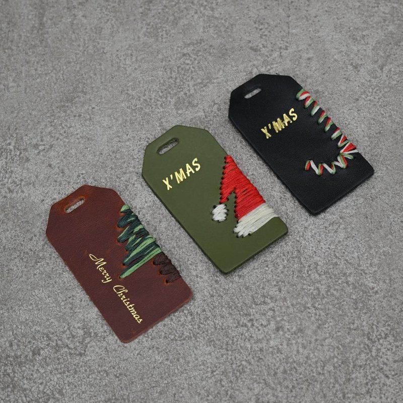 聖誕真皮書籤 禮物 - 書籤 - 真皮 多色