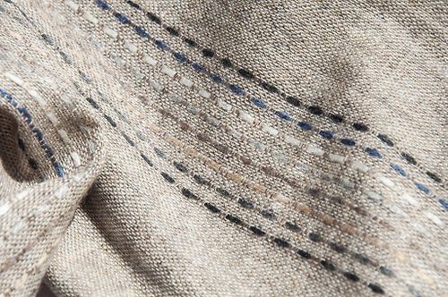 omhandmade 喀什米爾Cashmere 針織圍巾 純羊毛圍巾 手織圍巾 編織圍巾-法國