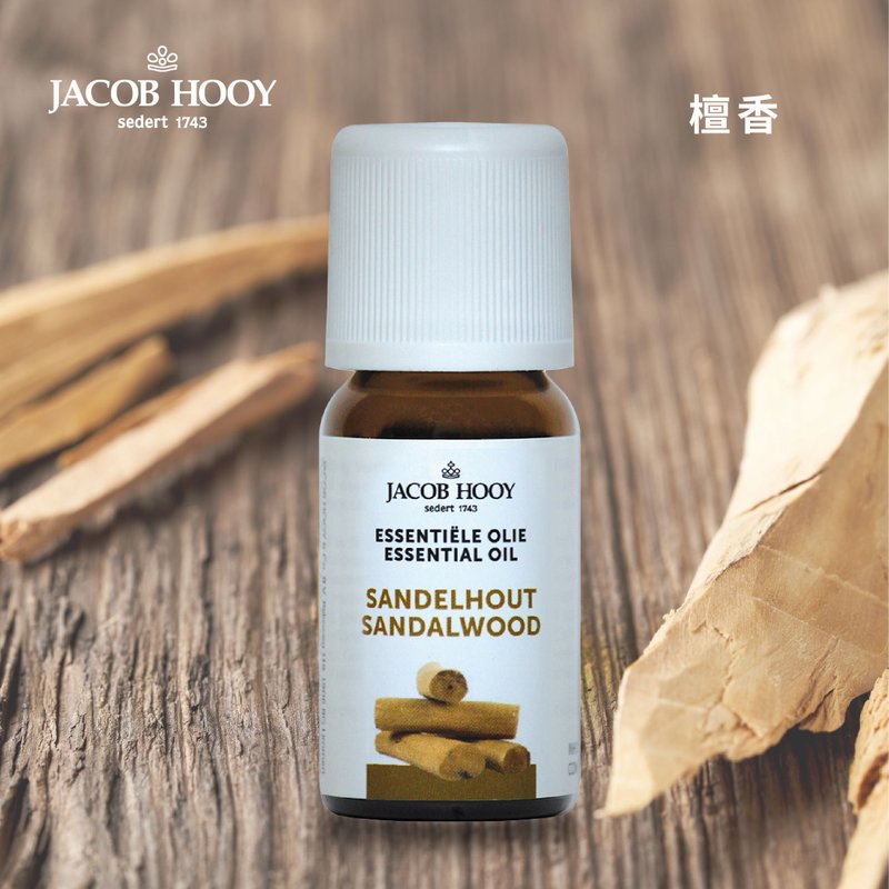 Jacob Hooy | Sandalwood essential oil 100% pure essential oil diffuser water oxygen meditation - Fragrances - Essential Oils 