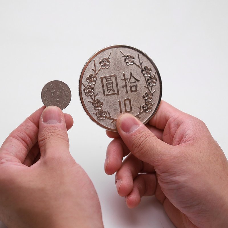超大拾圓硬幣 - 桌遊/卡牌 - 其他材質 