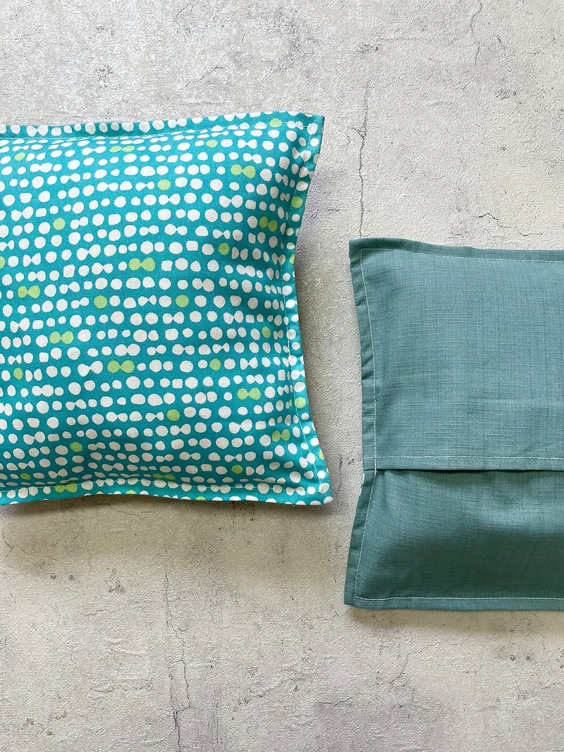 Tea scented nap pillow-Raindrops - Pillows & Cushions - Cotton & Hemp 