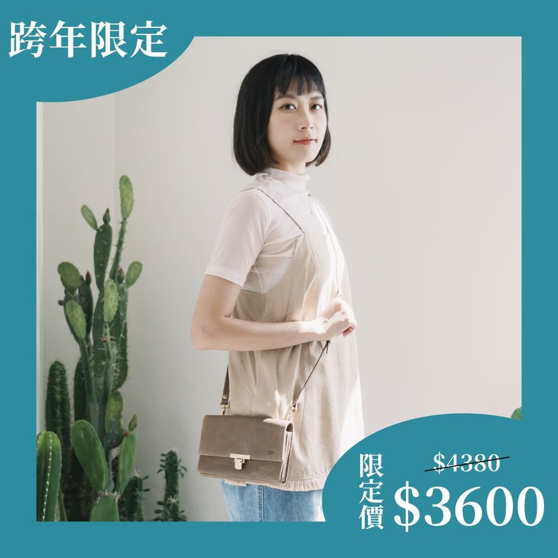 【24時間スピード出荷】Ttスナップボタン長財布スマホポーチ 本革-2234 三色 - ショルダーバッグ - 革 ブラック