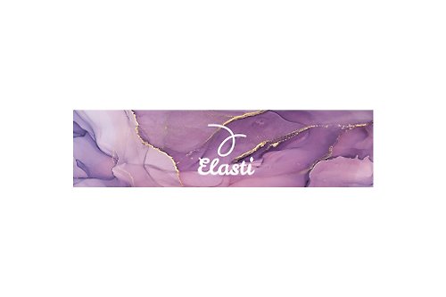 ELASTI台灣機能運動服飾 【ELASTI】時尚運動毛巾-紫醉金迷