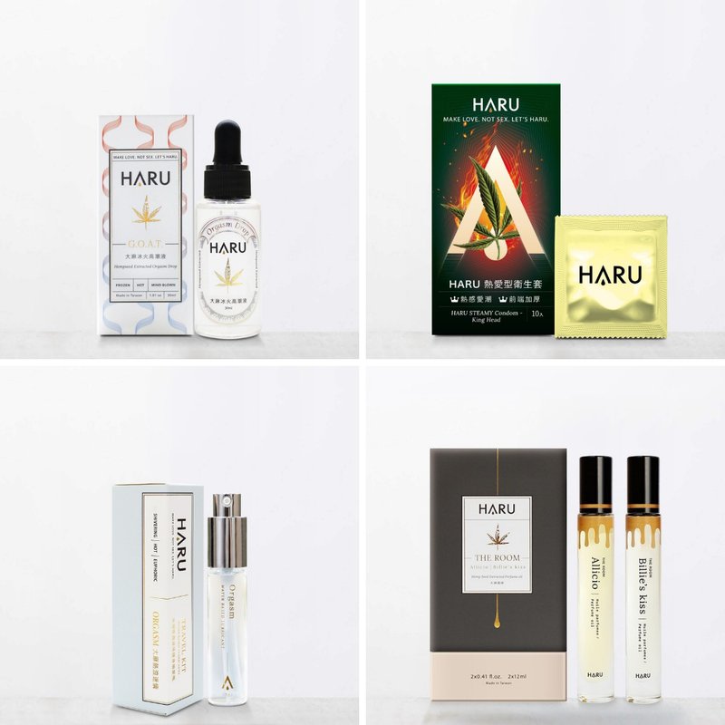 [Big discount to 30% off] HARU star products, limited edition refurbished, lubricant condoms, love slowly - Adult Products - Concentrate & Extracts Multicolor