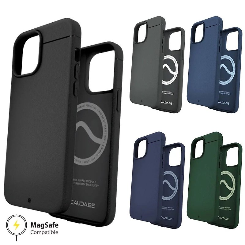 iPhone 13 Pro Max-USA Caudabe Sheath MagSafe Case - เคส/ซองมือถือ - พลาสติก หลากหลายสี