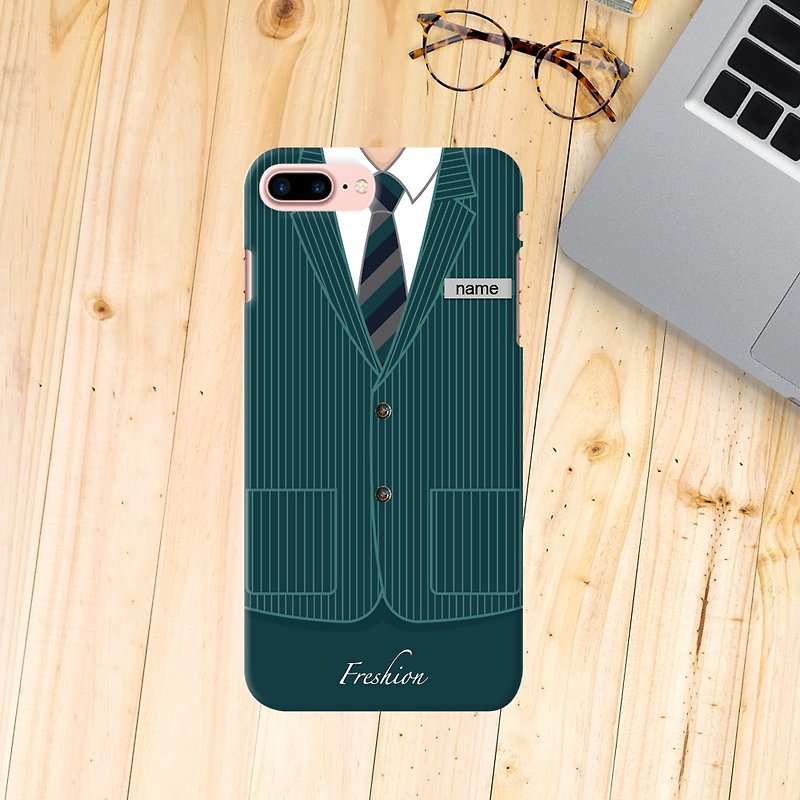 Personalised EVA AIR Airlines Air Steward / Fight Attendant iPhone Samsung Case  - Phone Cases - Plastic Green