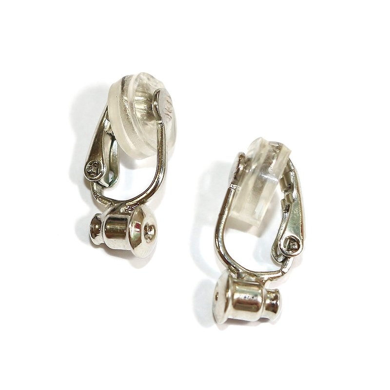Earring Converter SV / Earring Converter Silver Color OT001SV - Earrings & Clip-ons - Other Metals Silver