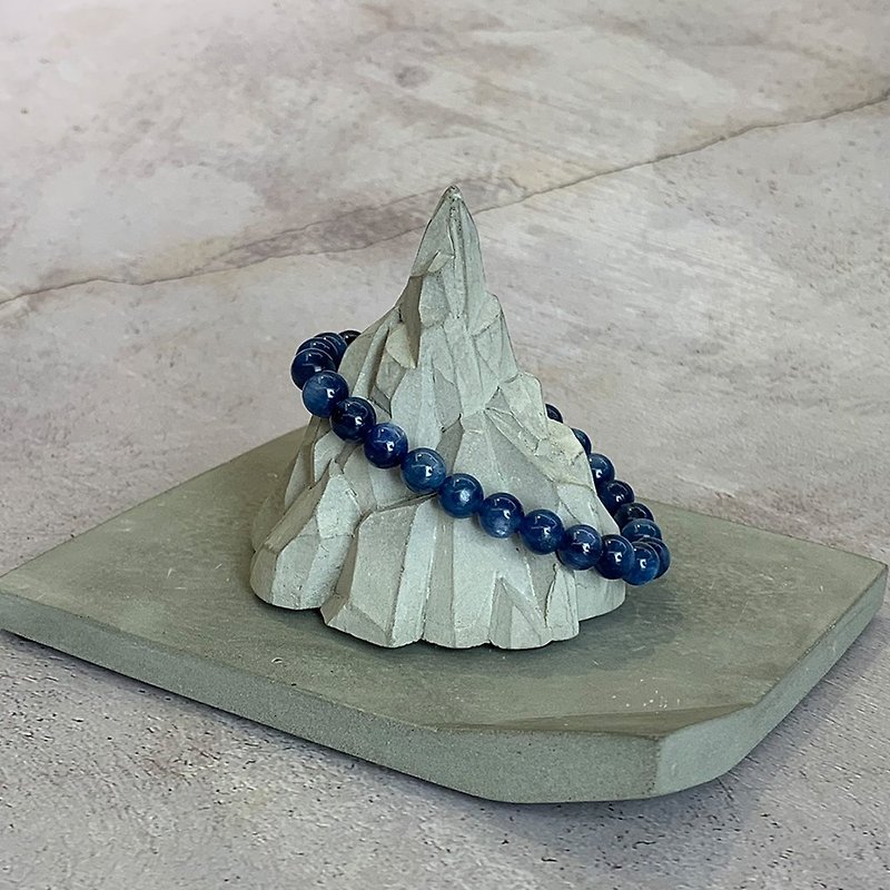 | Classic Series| Stone(Bracelet x Bracelet x Handmade x Customized.) - Bracelets - Gemstone Blue