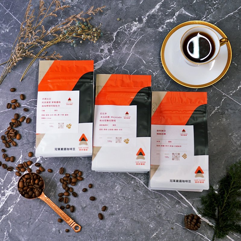 [Coffee Addicts] Addicts Winter Combination-Fine Coffee Beans 100g*3 - Coffee - Other Materials 
