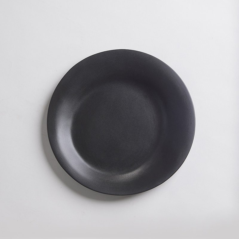 【3,co】海洋大圓盤 - 黑 - 小碟/醬油碟 - 瓷 黑色