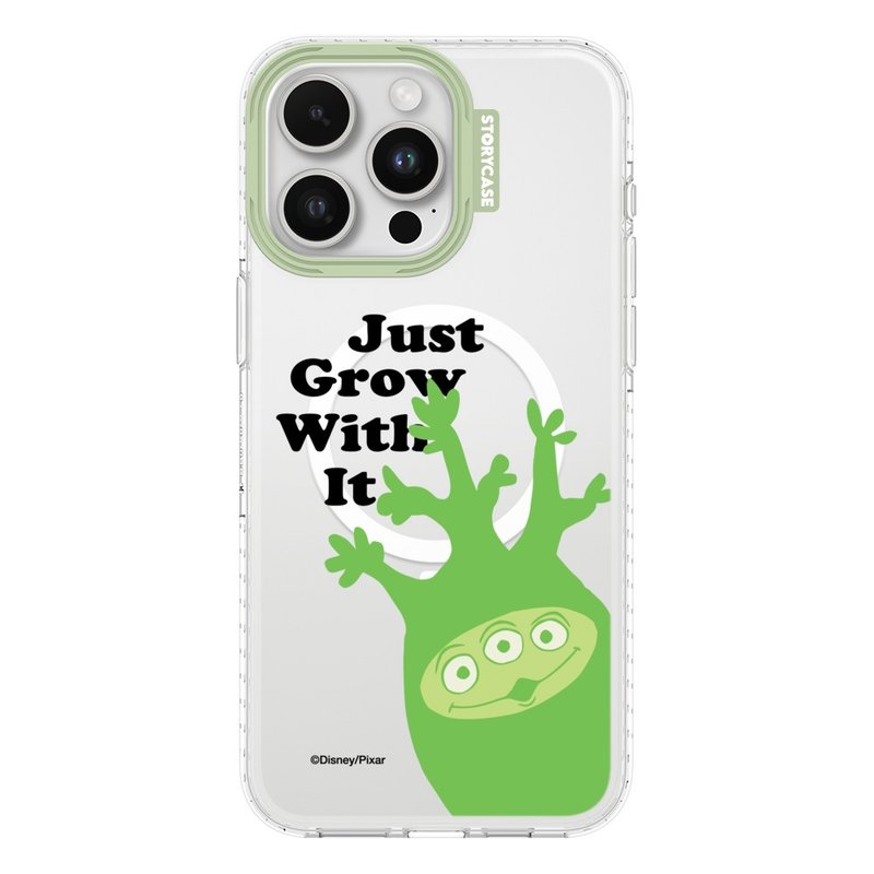 Disney's three-eyed boy and aliens grow up together iPhone case Magsafe transparent case - เคส/ซองมือถือ - วัสดุอื่นๆ สีใส