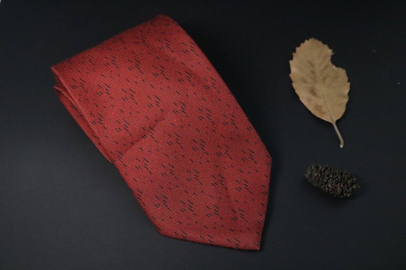 Red Dot Silk Tie Wedding Groom Tie Versatile - Ties & Tie Clips - Silk Red