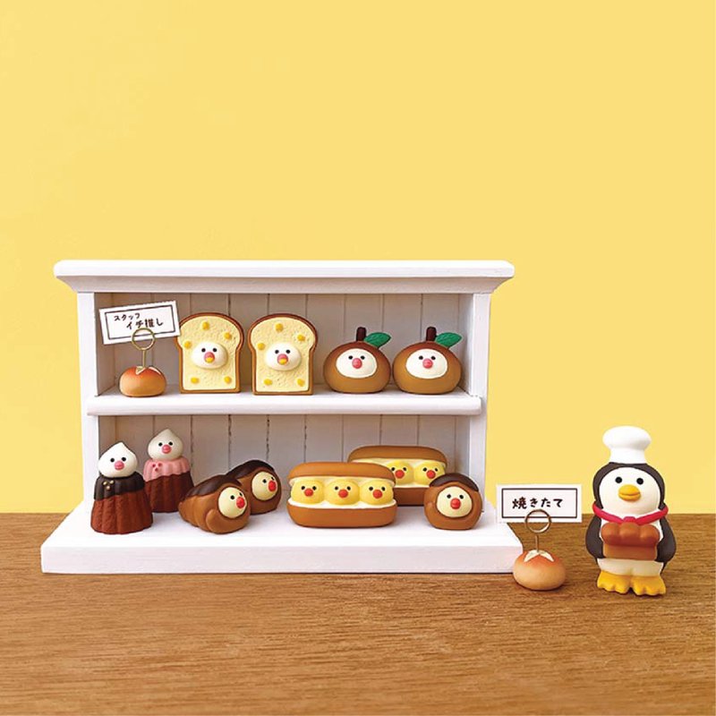 日本Decole Concombre - 文鳥麵包屋 - 擺飾/家飾品 - 樹脂 多色