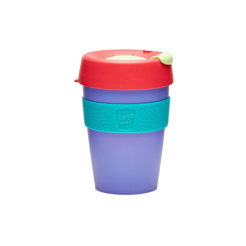 オーストラリア KeepCup ポータブル カップ/コーヒー カップ/環境保護カップ/ハンドル カップ M-bloom - マグカップ - プラスチック ブルー
