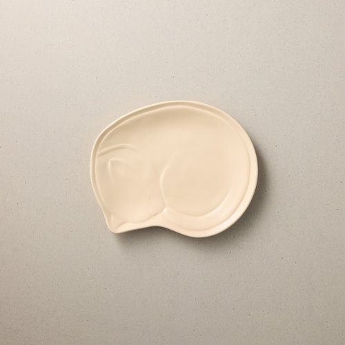 有種創意 日本食器 日本瀨戶燒 - 午睡貓咪盤 - 三款任選 - 17.5 cm