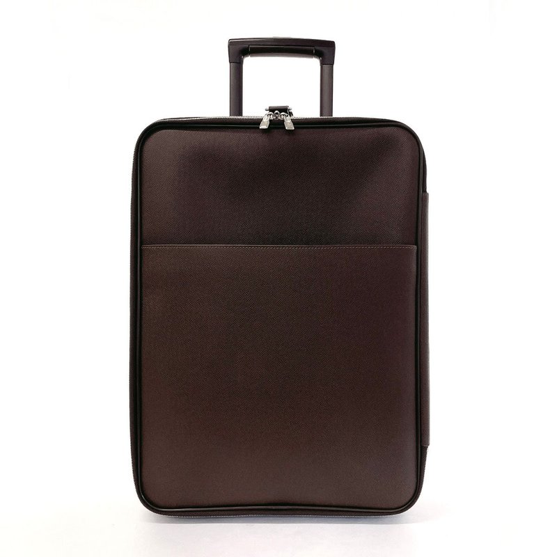 【日本直送 中古美品】ルイヴィトン LOUIS VUITTON スーツケース・キャリーケース 旅行 トラベル M23313 - 其他 - 真皮 咖啡色