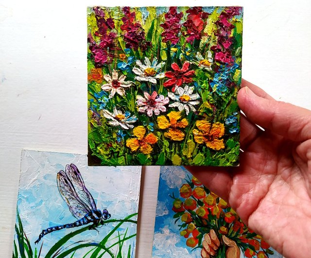 絵画 の花の Amazon｜7CANVAS アートパネル花 現代 花 風景画 多彩な花