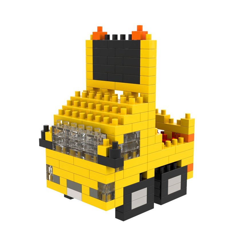 Archbrick Mini Warning Sign Vehicle Brick #2 - ของวางตกแต่ง - พลาสติก หลากหลายสี