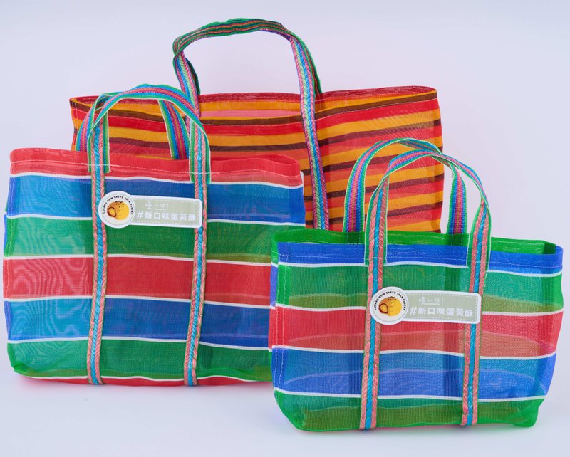 【クリスマスギフト】新フレーバー卵黄パイ ブランドカアチーバッグ - トートバッグ・ハンドバッグ - ナイロン 