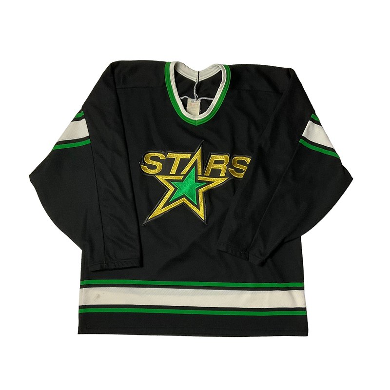 Dallas Stars hockey jersey - เสื้อยืดผู้ชาย - เส้นใยสังเคราะห์ สีดำ