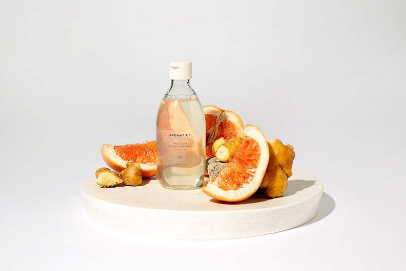 AROMATICA Ginger Grapefruit | Rejuvenating Hand Wash 300ml - Hand Soaps & Sanitzers - Concentrate & Extracts Multicolor