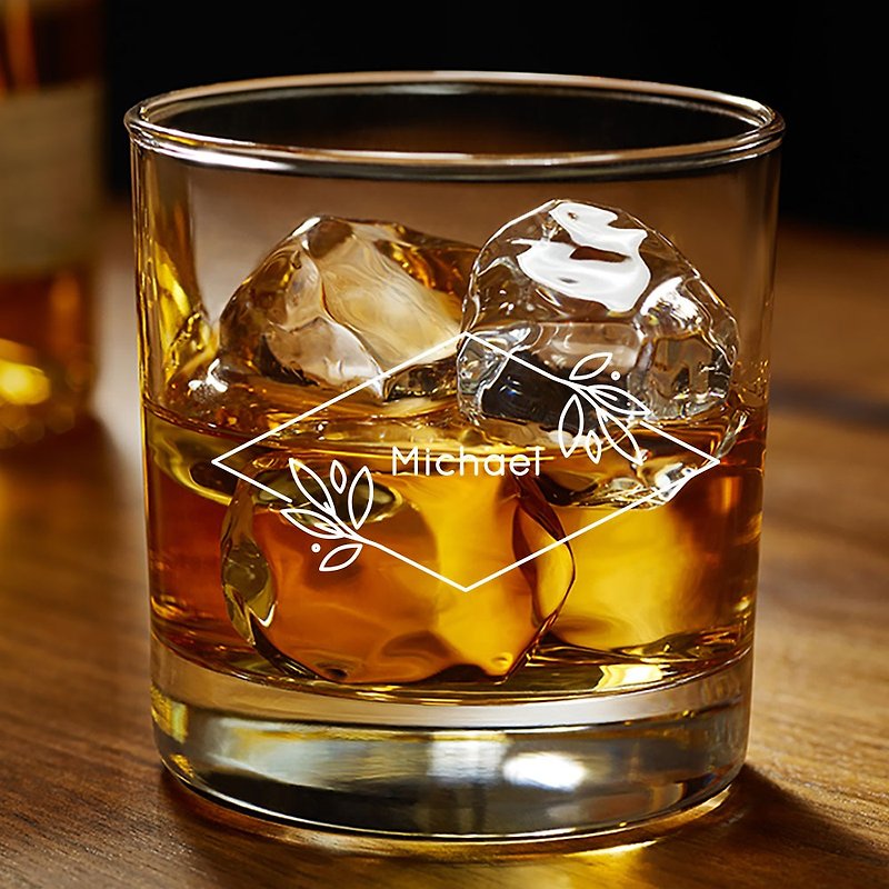 生日禮物|名字客製威士忌對杯 - 酒杯/酒器 - 玻璃 