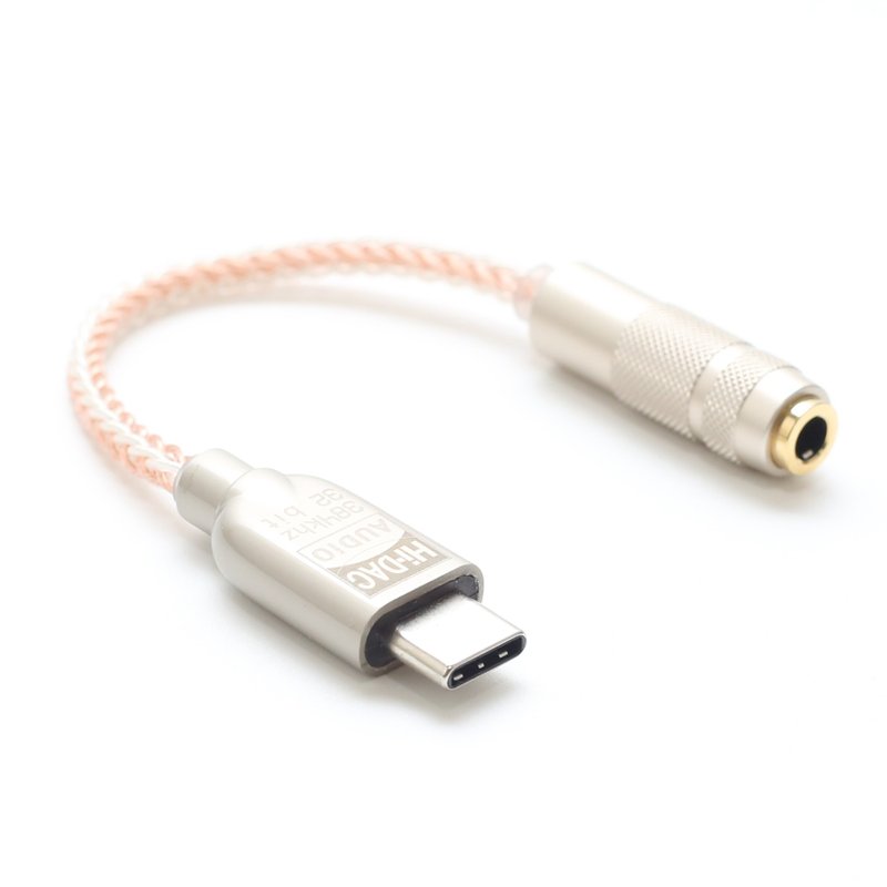 TypeC to 3.5mm adapter [Kawaki] New in stock [W216] Samsung headset ipad decoding - แกดเจ็ต - วัสดุอื่นๆ 