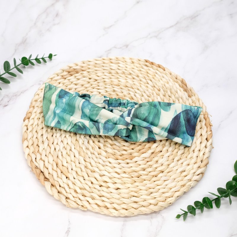 【グリーンシャオチン新カチューシャ/カチューシャ】売り切れ - ヘアバンド．カチューシャ - ポリエステル グリーン