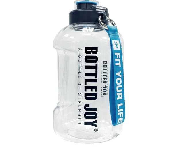 FOSFIT Tritan Water Bottle 1.5L with time & capacity markers (Not perfect)  - Shop FOSFIT Pitchers - Pinkoi