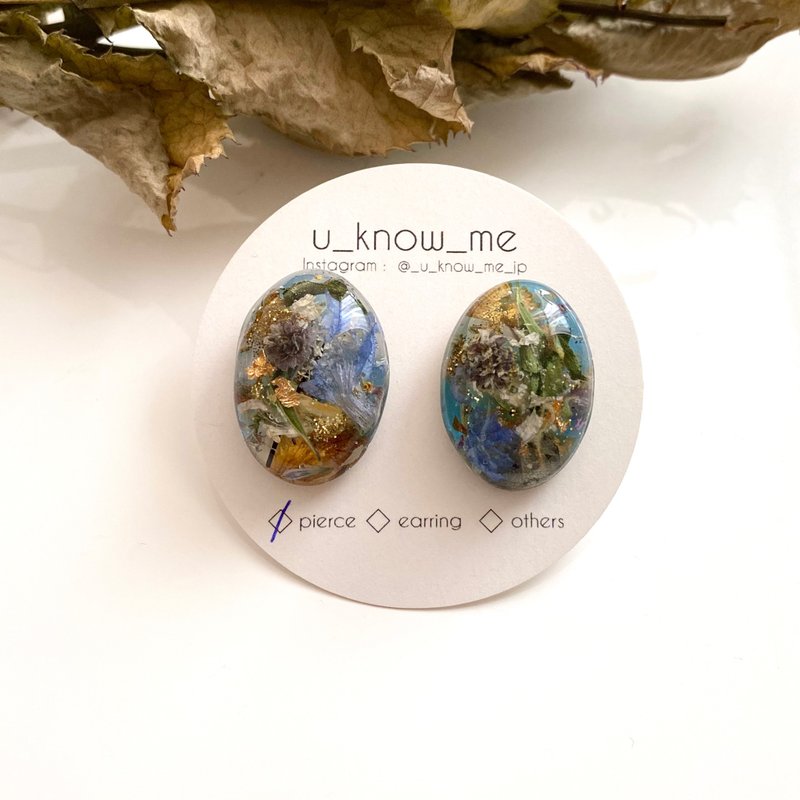 Into the sea - Earrings & Clip-ons - Resin 