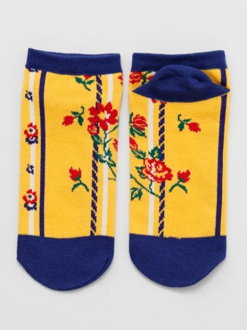 Soufflé Stripe Ankle Socks 23～25cm - 襪子 - 其他材質 